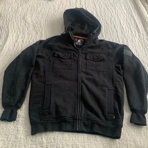 Quicksilver heavy hoodie mens large